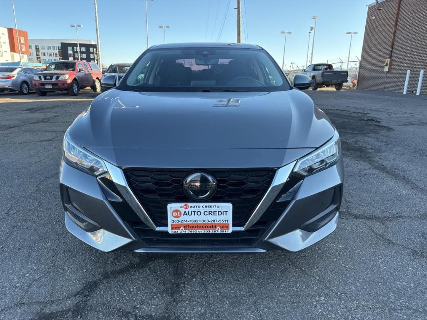2021 GRAY Nissan Sentra SV (3N1AB8CV3MY) with an 4 Cyl, 2.0L engine, Automatic transmission, located at 10890 W. Colfax Ave., Lakewood, CO, 80215, (303) 274-7692, 39.739914, -105.120132 - Photo#28