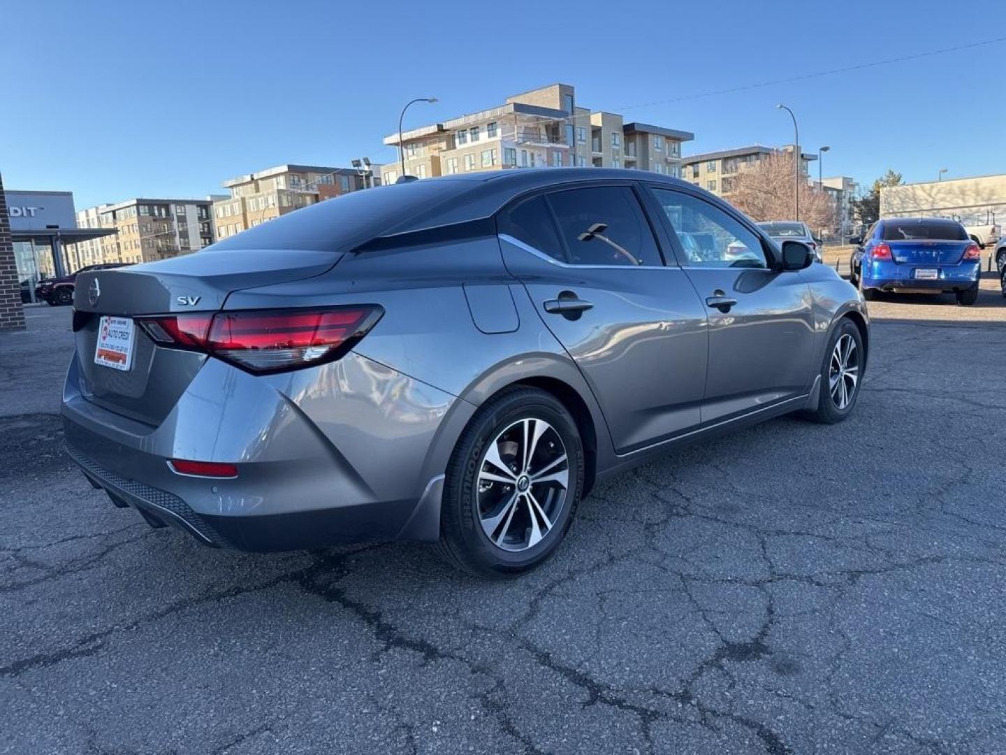 2021 GRAY Nissan Sentra SV (3N1AB8CV3MY) with an 4 Cyl, 2.0L engine, Automatic transmission, located at 10890 W. Colfax Ave., Lakewood, CO, 80215, (303) 274-7692, 39.739914, -105.120132 - Photo#31