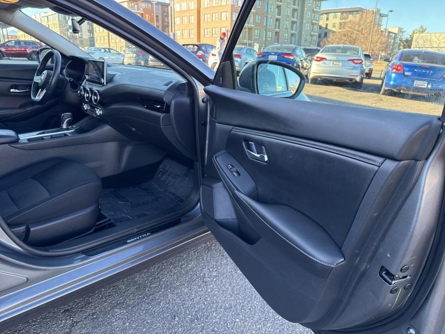 2021 GRAY Nissan Sentra SV (3N1AB8CV3MY) with an 4 Cyl, 2.0L engine, Automatic transmission, located at 10890 W. Colfax Ave., Lakewood, CO, 80215, (303) 274-7692, 39.739914, -105.120132 - Photo#37