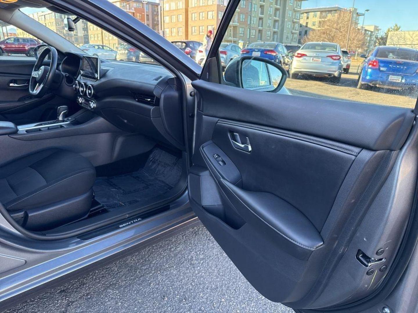 2021 GRAY Nissan Sentra SV (3N1AB8CV3MY) with an 4 Cyl, 2.0L engine, Automatic transmission, located at 10890 W. Colfax Ave., Lakewood, CO, 80215, (303) 274-7692, 39.739914, -105.120132 - Photo#10
