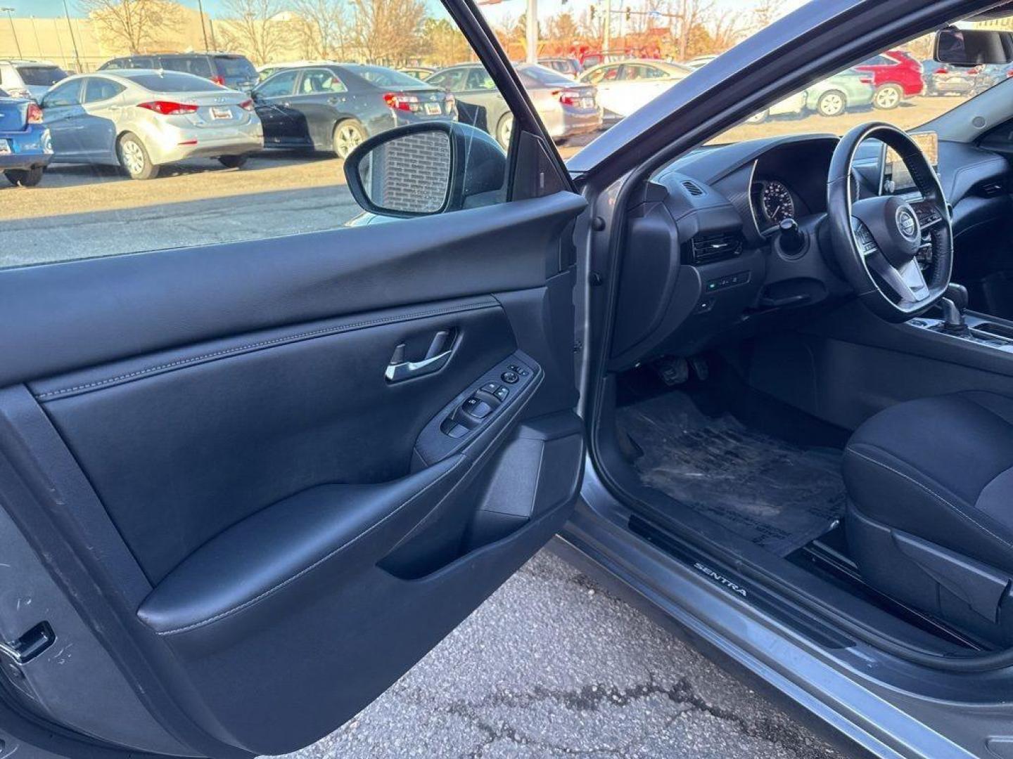 2021 GRAY Nissan Sentra SV (3N1AB8CV3MY) with an 4 Cyl, 2.0L engine, Automatic transmission, located at 10890 W. Colfax Ave., Lakewood, CO, 80215, (303) 274-7692, 39.739914, -105.120132 - Photo#17