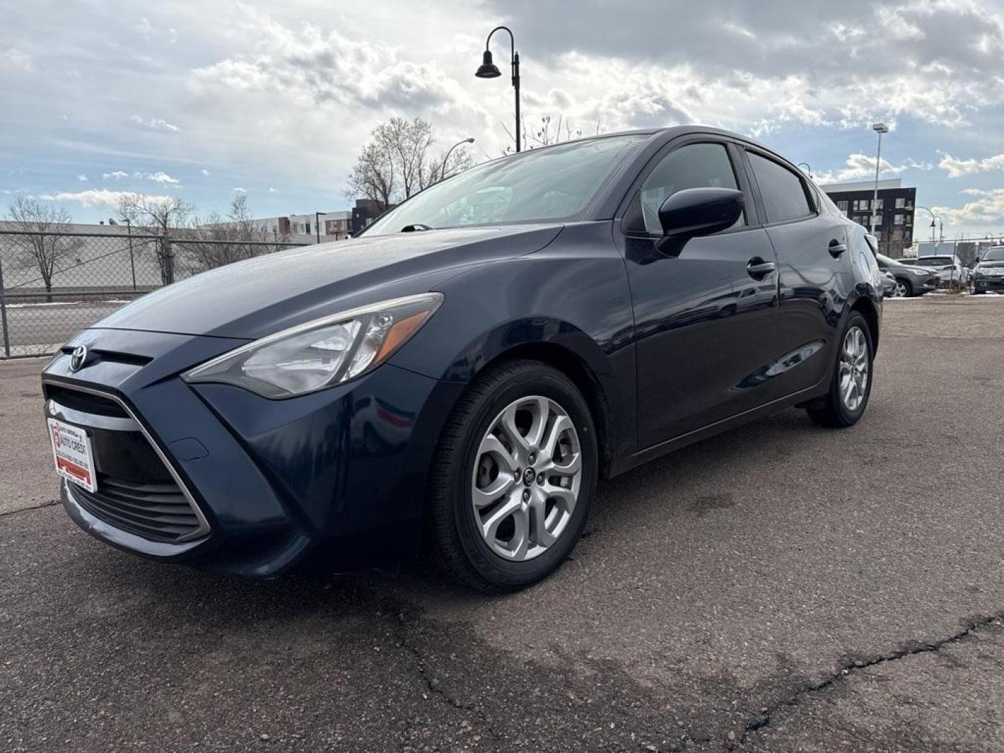 2017 BLUE Toyota Yaris iA Base (3MYDLBYV6HY) with an 4 Cyl, 1.5L engine, Automatic transmission, located at 10890 W. Colfax Ave., Lakewood, CO, 80215, (303) 274-7692, 39.739914, -105.120132 - Photo#26