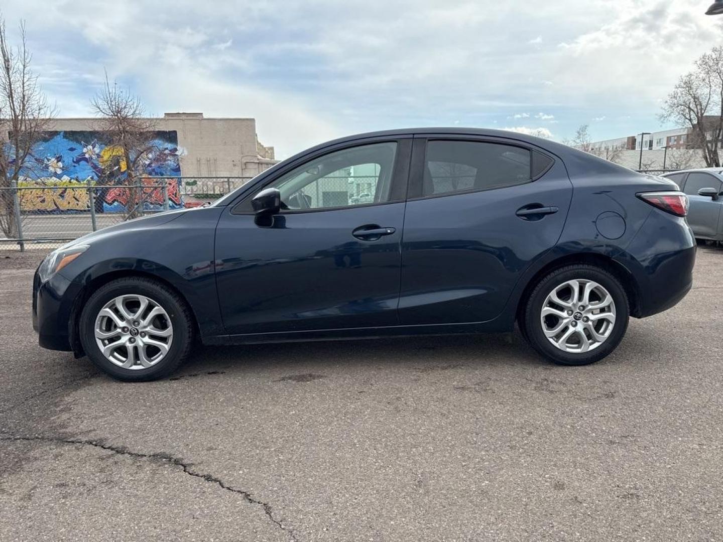 2017 BLUE Toyota Yaris iA Base (3MYDLBYV6HY) with an 4 Cyl, 1.5L engine, Automatic transmission, located at 10890 W. Colfax Ave., Lakewood, CO, 80215, (303) 274-7692, 39.739914, -105.120132 - Photo#33