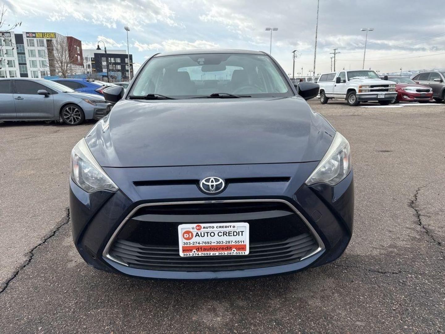 2017 BLUE Toyota Yaris iA Base (3MYDLBYV6HY) with an 4 Cyl, 1.5L engine, Automatic transmission, located at 10890 W. Colfax Ave., Lakewood, CO, 80215, (303) 274-7692, 39.739914, -105.120132 - Photo#1