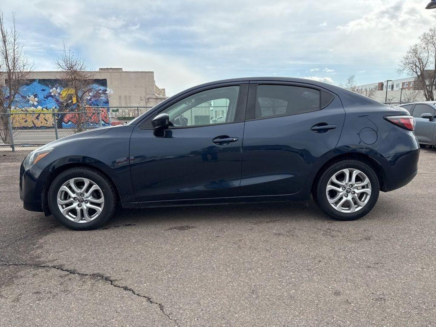 2017 BLUE Toyota Yaris iA Base (3MYDLBYV6HY) with an 4 Cyl, 1.5L engine, Automatic transmission, located at 10890 W. Colfax Ave., Lakewood, CO, 80215, (303) 274-7692, 39.739914, -105.120132 - Photo#7