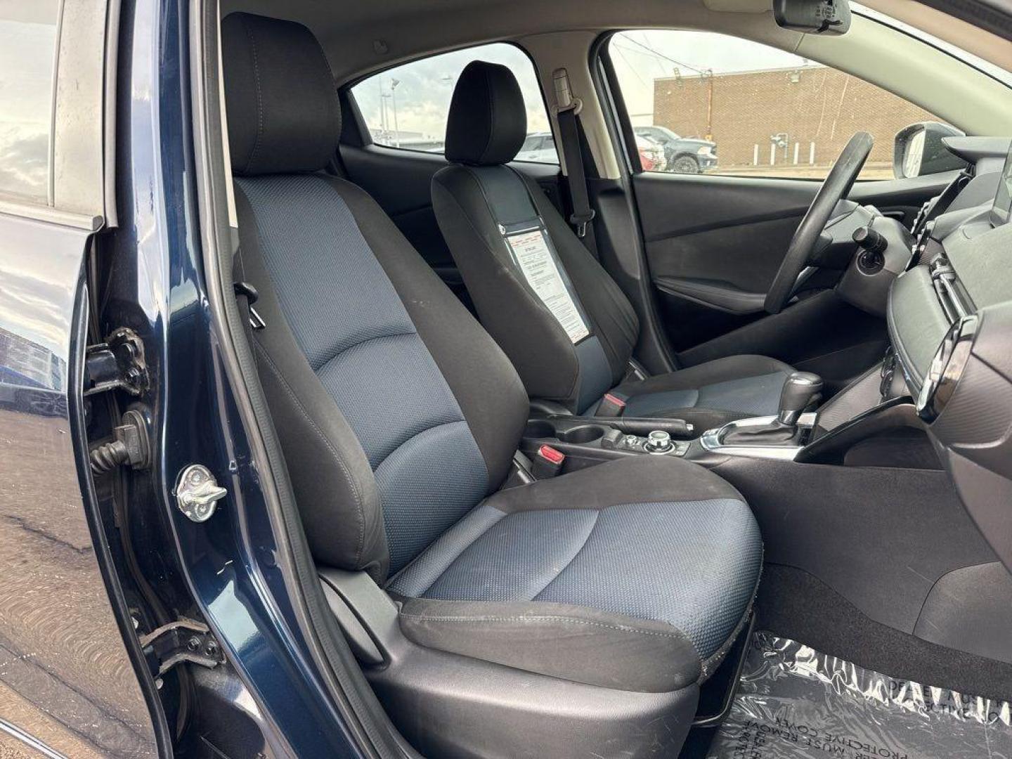 2017 BLUE Toyota Yaris iA Base (3MYDLBYV6HY) with an 4 Cyl, 1.5L engine, Automatic transmission, located at 10890 W. Colfax Ave., Lakewood, CO, 80215, (303) 274-7692, 39.739914, -105.120132 - Photo#13