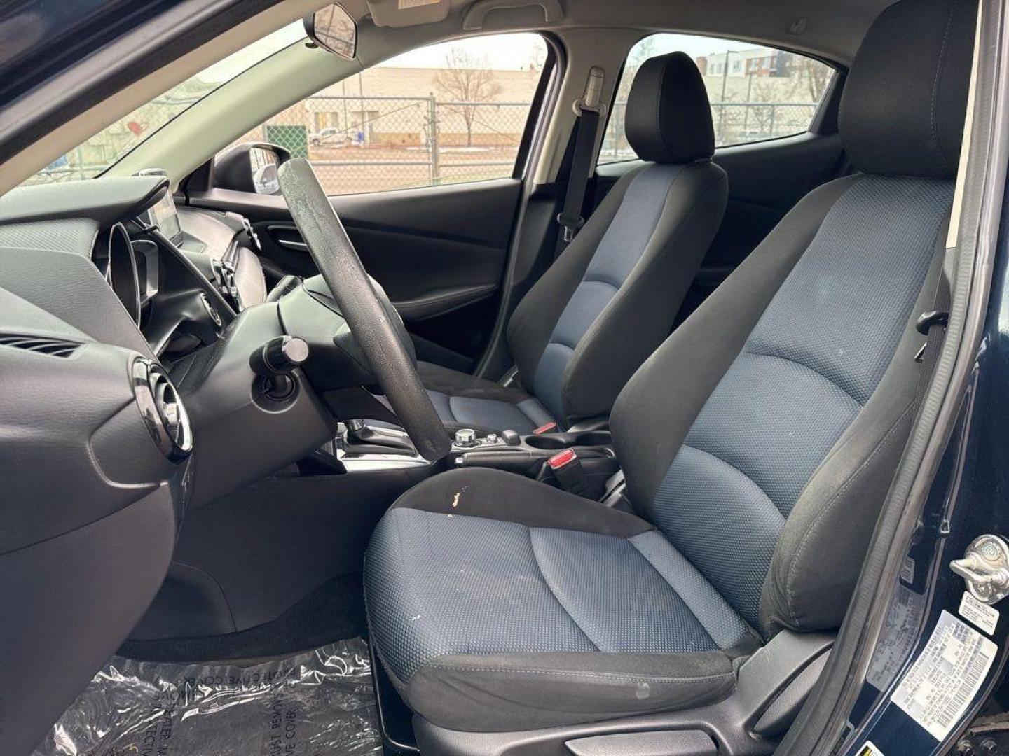 2017 BLUE Toyota Yaris iA Base (3MYDLBYV6HY) with an 4 Cyl, 1.5L engine, Automatic transmission, located at 10890 W. Colfax Ave., Lakewood, CO, 80215, (303) 274-7692, 39.739914, -105.120132 - Photo#17