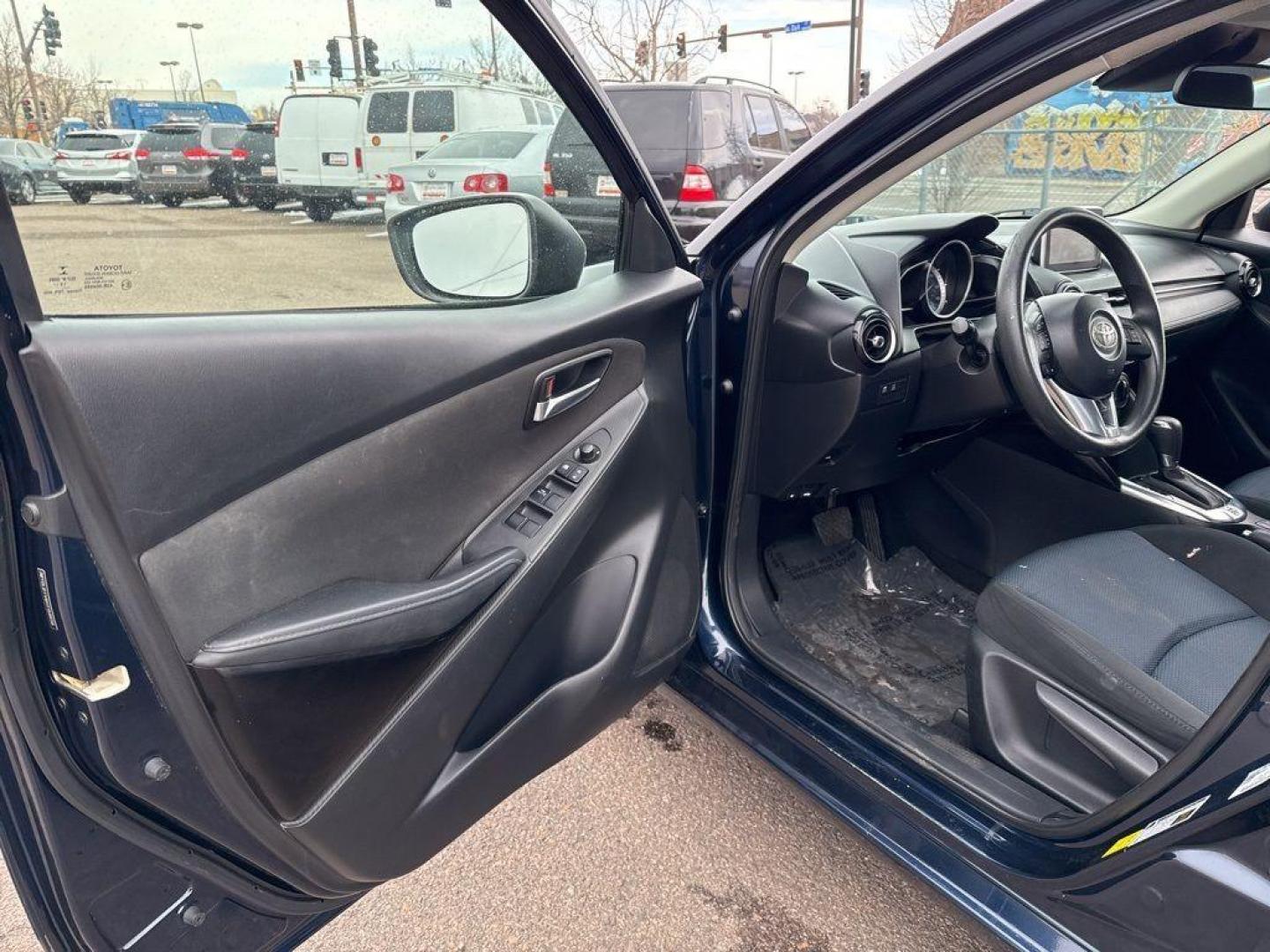 2017 BLUE Toyota Yaris iA Base (3MYDLBYV6HY) with an 4 Cyl, 1.5L engine, Automatic transmission, located at 10890 W. Colfax Ave., Lakewood, CO, 80215, (303) 274-7692, 39.739914, -105.120132 - Photo#22