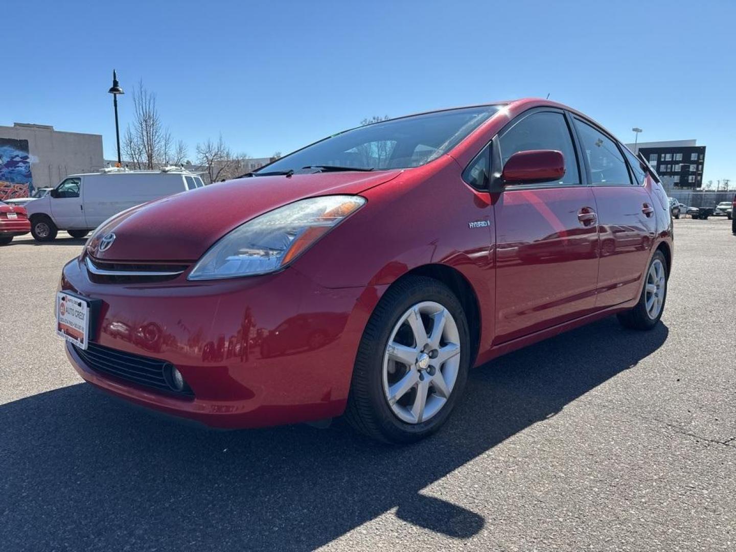2007 Barcelona Red Metallic /Actual Toyota Prius (JTDKB20U677) with an 1.5L I4 SMPI DOHC engine, CVT transmission, located at 10890 W. Colfax Ave., Lakewood, CO, 80215, (303) 274-7692, 39.739914, -105.120132 - 2007 Toyota Prius FWD 1.5L I4 SMPI DOHC.<br><br>D1 Auto NEVER charges dealer fees! All cars have clean titles and have been inspected for mechanical issues. We have financing for everyone. Good credit, bad credit, first time buyers.<br>Clean CARFAX. Odometer is 51362 miles below market average!<br>P - Photo#0