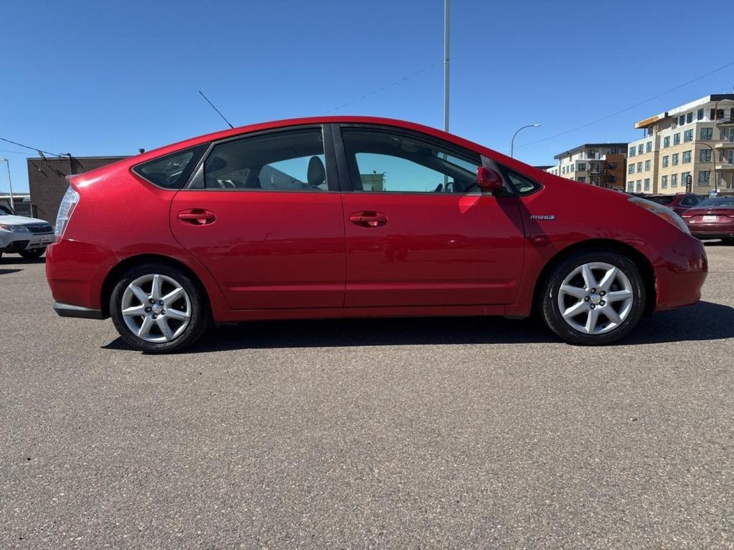 2007 Barcelona Red Metallic /Actual Toyota Prius (JTDKB20U677) with an 1.5L I4 SMPI DOHC engine, CVT transmission, located at 10890 W. Colfax Ave., Lakewood, CO, 80215, (303) 274-7692, 39.739914, -105.120132 - 2007 Toyota Prius FWD 1.5L I4 SMPI DOHC.<br><br>D1 Auto NEVER charges dealer fees! All cars have clean titles and have been inspected for mechanical issues. We have financing for everyone. Good credit, bad credit, first time buyers.<br>Clean CARFAX. Odometer is 51362 miles below market average!<br>P - Photo#3