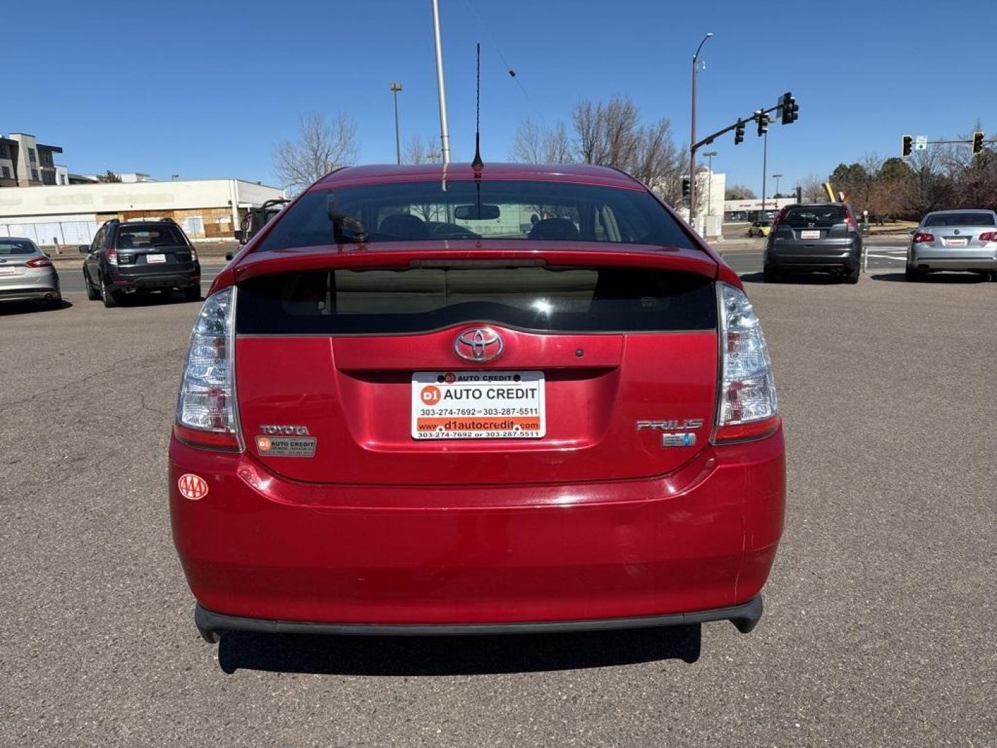 2007 Barcelona Red Metallic /Actual Toyota Prius (JTDKB20U677) with an 1.5L I4 SMPI DOHC engine, CVT transmission, located at 10890 W. Colfax Ave., Lakewood, CO, 80215, (303) 274-7692, 39.739914, -105.120132 - 2007 Toyota Prius FWD 1.5L I4 SMPI DOHC.<br><br>D1 Auto NEVER charges dealer fees! All cars have clean titles and have been inspected for mechanical issues. We have financing for everyone. Good credit, bad credit, first time buyers.<br>Clean CARFAX. Odometer is 51362 miles below market average!<br>P - Photo#5