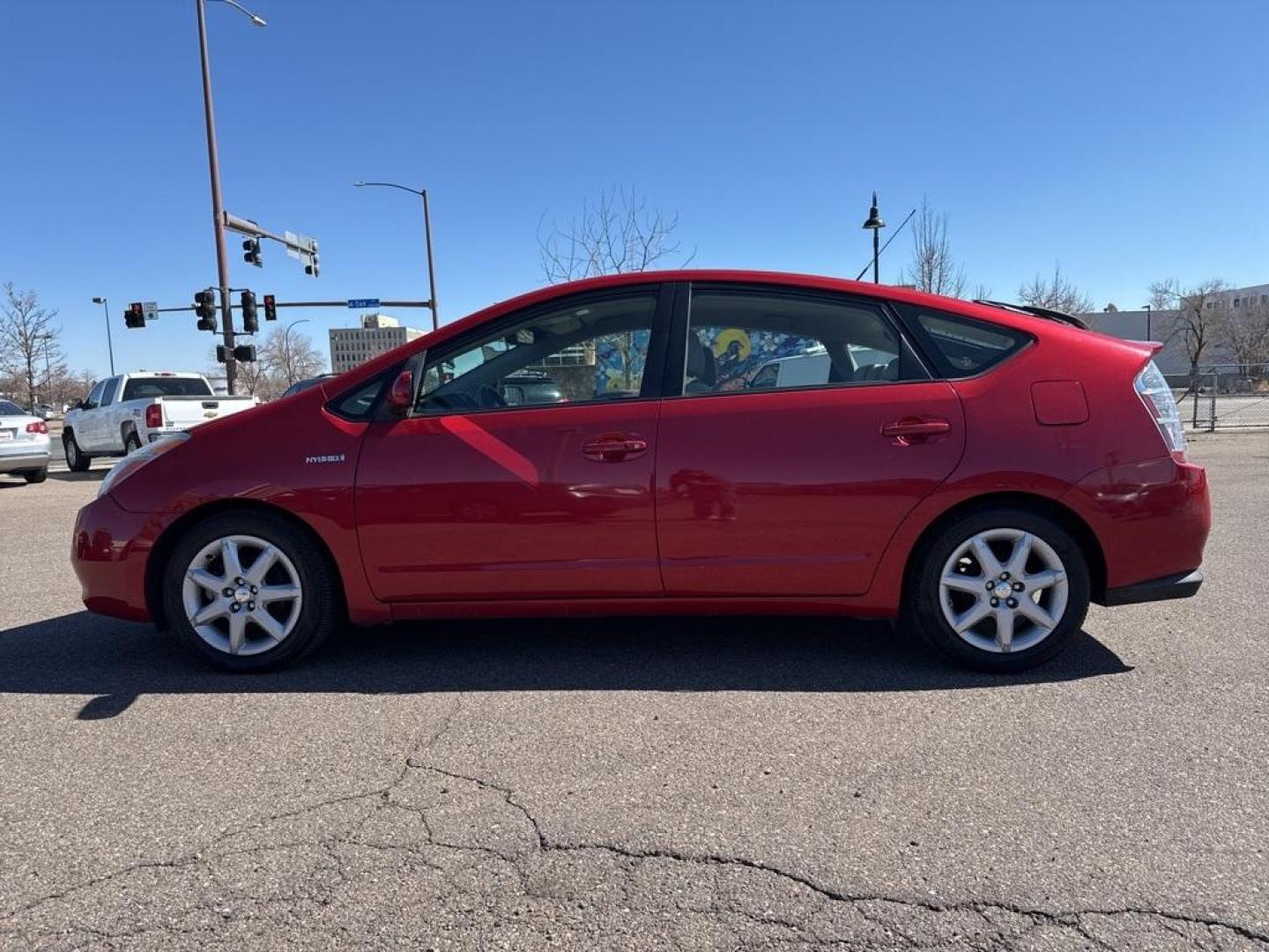 2007 Barcelona Red Metallic /Actual Toyota Prius (JTDKB20U677) with an 1.5L I4 SMPI DOHC engine, CVT transmission, located at 10890 W. Colfax Ave., Lakewood, CO, 80215, (303) 274-7692, 39.739914, -105.120132 - 2007 Toyota Prius FWD 1.5L I4 SMPI DOHC.<br><br>D1 Auto NEVER charges dealer fees! All cars have clean titles and have been inspected for mechanical issues. We have financing for everyone. Good credit, bad credit, first time buyers.<br>Clean CARFAX. Odometer is 51362 miles below market average!<br>P - Photo#7