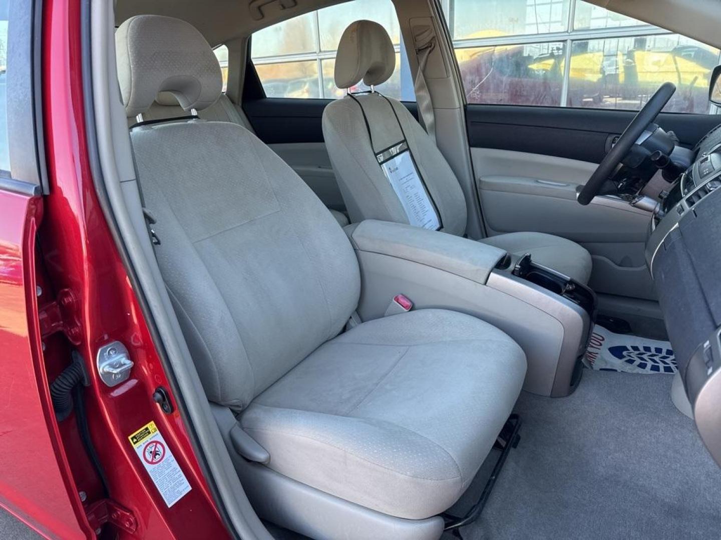 2007 Barcelona Red Metallic /Actual Toyota Prius (JTDKB20U677) with an 1.5L I4 SMPI DOHC engine, CVT transmission, located at 10890 W. Colfax Ave., Lakewood, CO, 80215, (303) 274-7692, 39.739914, -105.120132 - 2007 Toyota Prius FWD 1.5L I4 SMPI DOHC.<br><br>D1 Auto NEVER charges dealer fees! All cars have clean titles and have been inspected for mechanical issues. We have financing for everyone. Good credit, bad credit, first time buyers.<br>Clean CARFAX. Odometer is 51362 miles below market average!<br>P - Photo#13