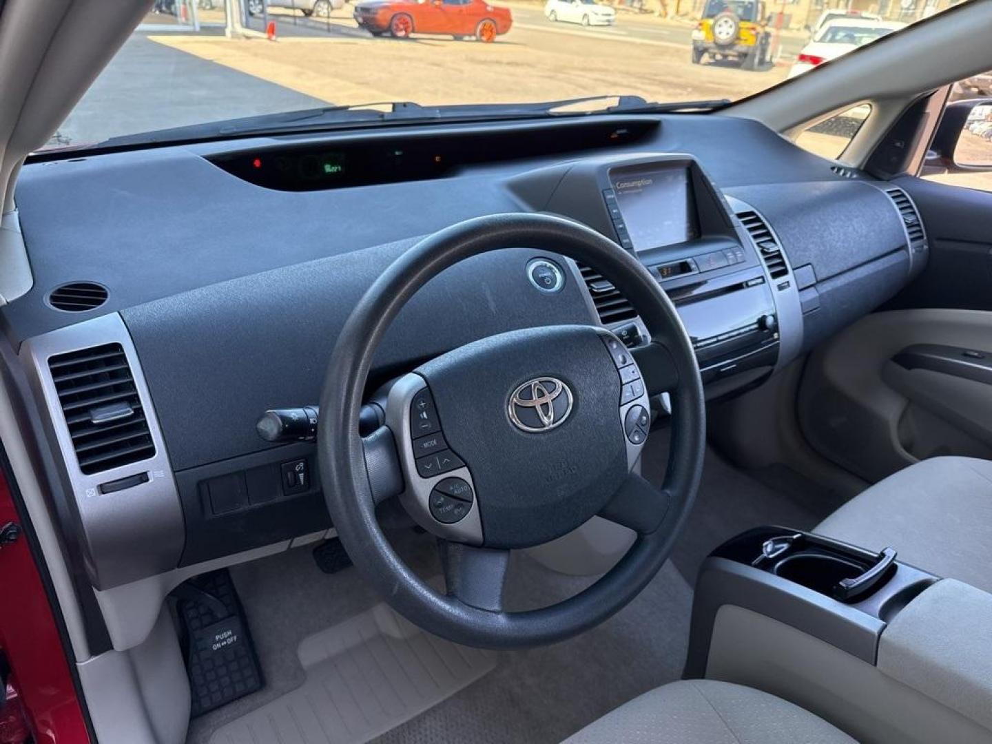 2007 Barcelona Red Metallic /Actual Toyota Prius (JTDKB20U677) with an 1.5L I4 SMPI DOHC engine, CVT transmission, located at 10890 W. Colfax Ave., Lakewood, CO, 80215, (303) 274-7692, 39.739914, -105.120132 - 2007 Toyota Prius FWD 1.5L I4 SMPI DOHC.<br><br>D1 Auto NEVER charges dealer fees! All cars have clean titles and have been inspected for mechanical issues. We have financing for everyone. Good credit, bad credit, first time buyers.<br>Clean CARFAX. Odometer is 51362 miles below market average!<br>P - Photo#17