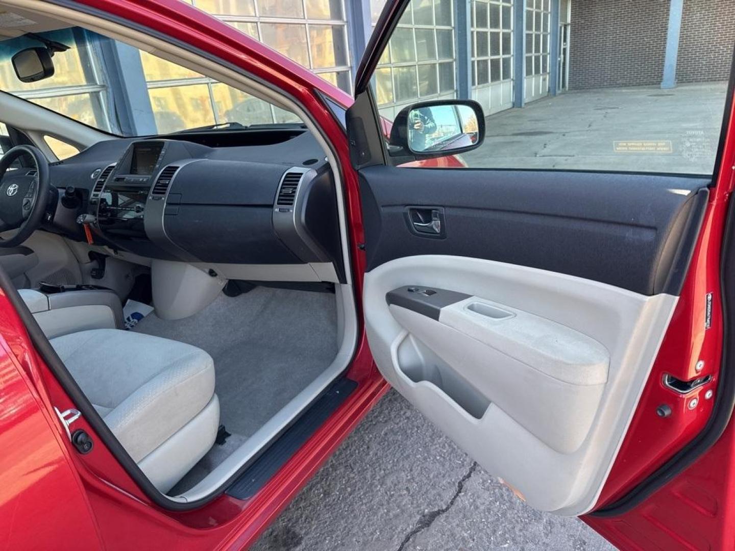 2007 Barcelona Red Metallic /Actual Toyota Prius (JTDKB20U677) with an 1.5L I4 SMPI DOHC engine, CVT transmission, located at 10890 W. Colfax Ave., Lakewood, CO, 80215, (303) 274-7692, 39.739914, -105.120132 - 2007 Toyota Prius FWD 1.5L I4 SMPI DOHC.<br><br>D1 Auto NEVER charges dealer fees! All cars have clean titles and have been inspected for mechanical issues. We have financing for everyone. Good credit, bad credit, first time buyers.<br>Clean CARFAX. Odometer is 51362 miles below market average!<br>P - Photo#25