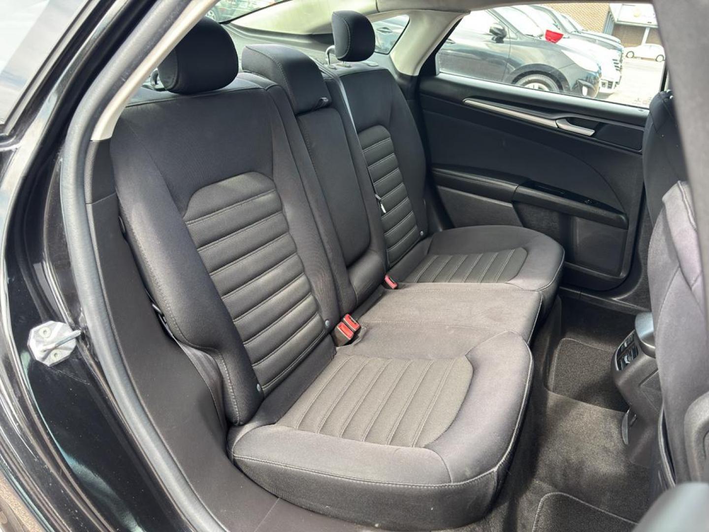 2013 BLACK Ford Fusion SE (3FA6P0HR6DR) with an 4 Cyl, 1.6L engine, Automatic transmission, located at 10890 W. Colfax Ave., Lakewood, CO, 80215, (303) 274-7692, 39.739914, -105.120132 - Photo#10