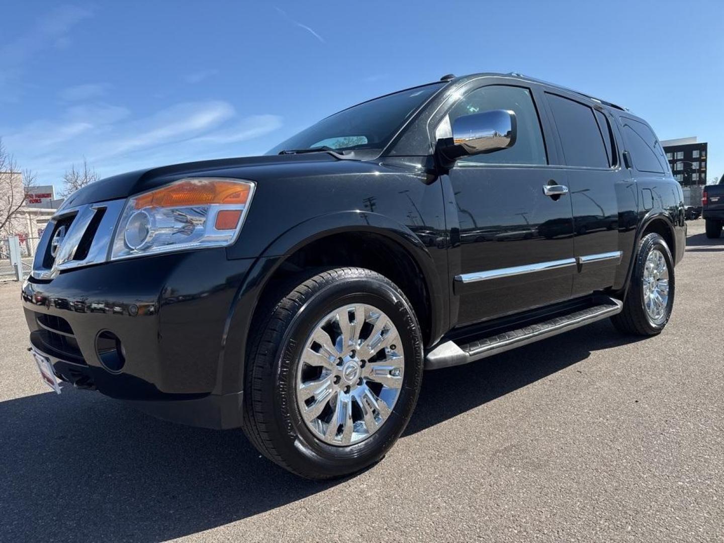 2015 BLACK Nissan Armada SL 4WD (5N1AA0NC6FN) with an V8, 5.6L engine, Automatic transmission, located at 10890 W. Colfax Ave., Lakewood, CO, 80215, (303) 274-7692, 39.739914, -105.120132 - Photo#37
