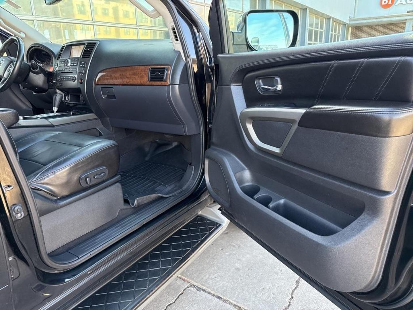2015 BLACK Nissan Armada SL 4WD (5N1AA0NC6FN) with an V8, 5.6L engine, Automatic transmission, located at 10890 W. Colfax Ave., Lakewood, CO, 80215, (303) 274-7692, 39.739914, -105.120132 - Photo#67