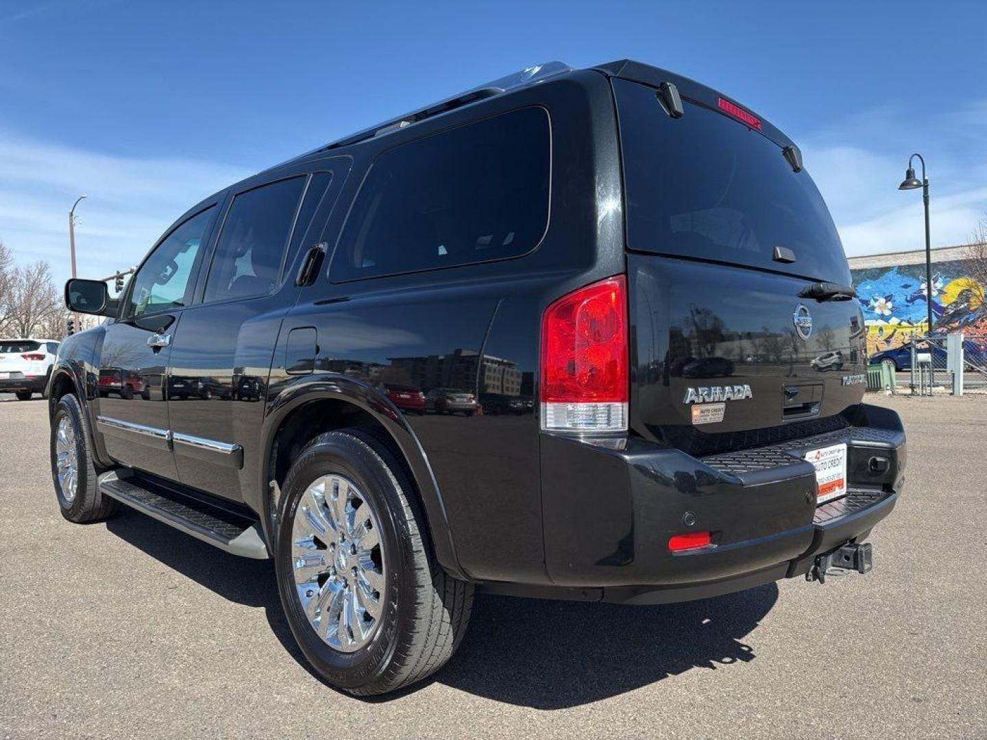 2015 BLACK Nissan Armada SL 4WD (5N1AA0NC6FN) with an V8, 5.6L engine, Automatic transmission, located at 10890 W. Colfax Ave., Lakewood, CO, 80215, (303) 274-7692, 39.739914, -105.120132 - Photo#6
