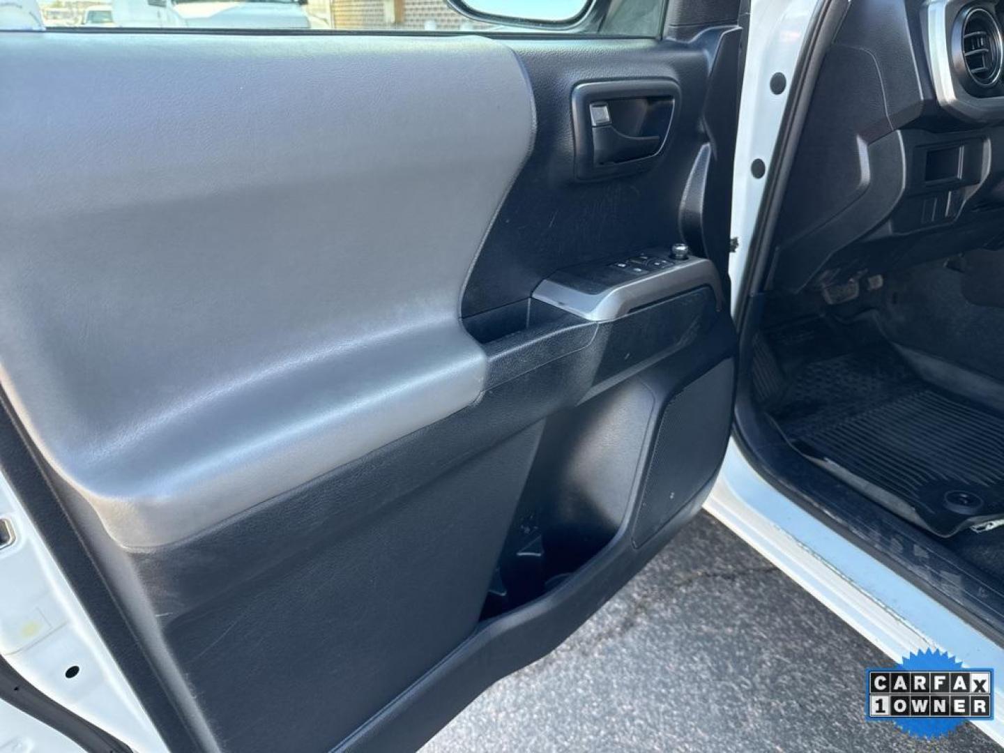 2016 Super White /Cement Gray Toyota Tacoma SR5 (5TFSZ5ANXGX) with an V6 engine, Automatic transmission, located at 10890 W. Colfax Ave., Lakewood, CO, 80215, (303) 274-7692, 39.739914, -105.120132 - 2016 Toyota Tacoma CARFAX One-Owner. 4WD All Cars Have Clean Titles And Are Serviced Before Sale., CarfaxOne Owner, Backup Camera, Non Smoker, No Pet Odor Or Hair, Tacoma SR5, V6, 4WD.<br><br>D1 Auto NEVER charges dealer fees! All cars have clean titles and have been inspected for mechanical issues. - Photo#19