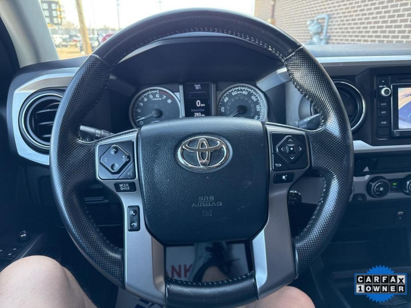 2016 Super White /Cement Gray Toyota Tacoma SR5 (5TFSZ5ANXGX) with an V6 engine, Automatic transmission, located at 10890 W. Colfax Ave., Lakewood, CO, 80215, (303) 274-7692, 39.739914, -105.120132 - 2016 Toyota Tacoma CARFAX One-Owner. 4WD All Cars Have Clean Titles And Are Serviced Before Sale., CarfaxOne Owner, Backup Camera, Non Smoker, No Pet Odor Or Hair, Tacoma SR5, V6, 4WD.<br><br>D1 Auto NEVER charges dealer fees! All cars have clean titles and have been inspected for mechanical issues. - Photo#21