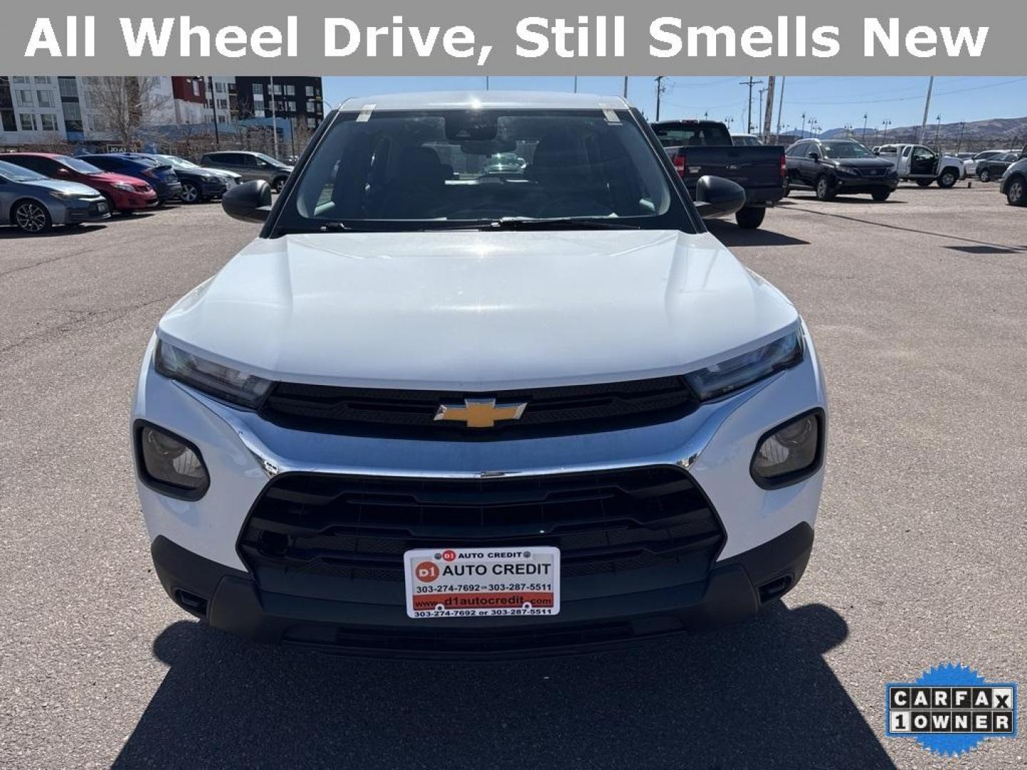 2023 WHITE /GRAY Chevrolet TrailBlazer LS (KL79MNSLXPB) with an 3 Cyl, 1.3L engine, Automatic transmission, located at 10890 W. Colfax Ave., Lakewood, CO, 80215, (303) 274-7692, 39.739914, -105.120132 - Photo#32