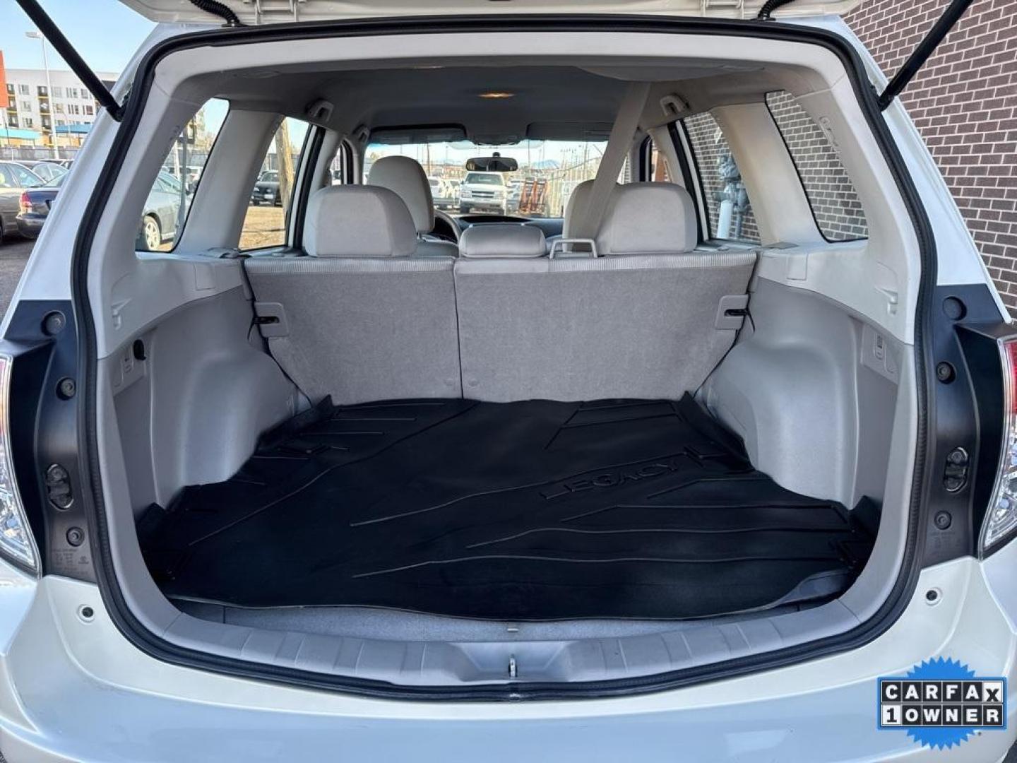 2010 Satin White Pearl /Aurora Platinum Subaru Forester 2.5X (JF2SH6BC5AH) with an 2.5L H4 SMPI SOHC 16V LEV II 170hp engine, Automatic transmission, located at 10890 W. Colfax Ave., Lakewood, CO, 80215, (303) 274-7692, 39.739914, -105.120132 - 2010 Subaru Forester CARFAX One-Owner, very clean inside and out! AWD Special Edition All Cars Have Clean Titles And Are Serviced Before Sale., New Tires, Non Smoker, No Pet Odor Or Hair, AWD.<br><br>D1 Auto NEVER charges dealer fees! All cars have clean titles and have been inspected for mechanical - Photo#15