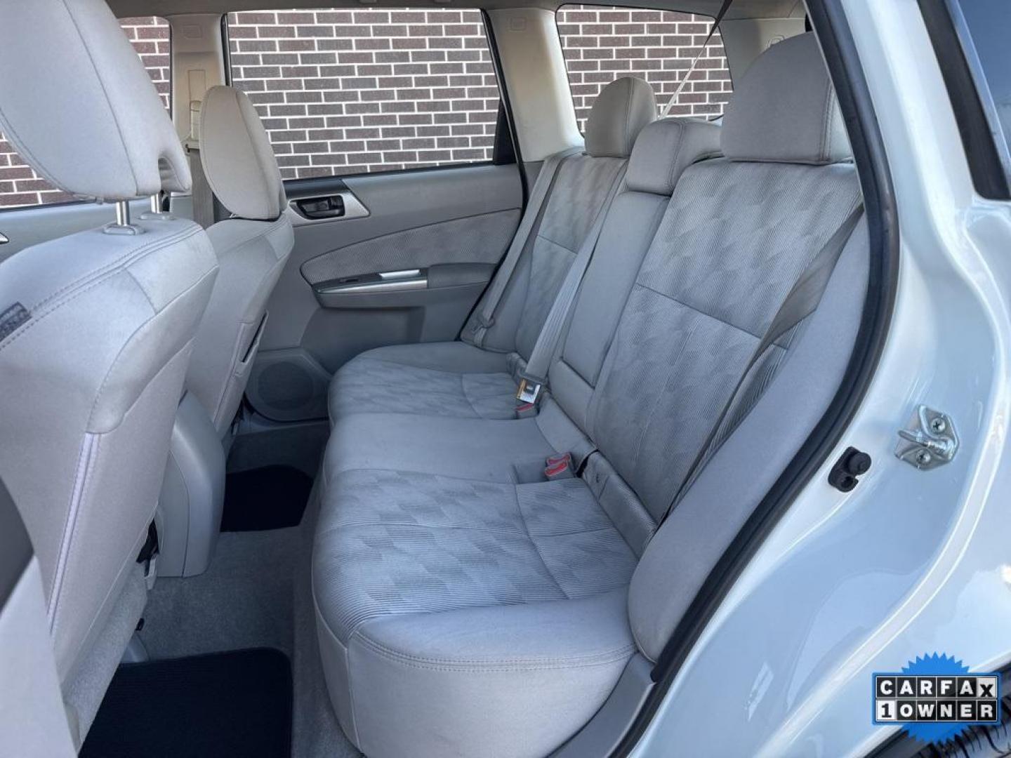 2010 Satin White Pearl /Aurora Platinum Subaru Forester 2.5X (JF2SH6BC5AH) with an 2.5L H4 SMPI SOHC 16V LEV II 170hp engine, Automatic transmission, located at 10890 W. Colfax Ave., Lakewood, CO, 80215, (303) 274-7692, 39.739914, -105.120132 - 2010 Subaru Forester CARFAX One-Owner, very clean inside and out! AWD Special Edition All Cars Have Clean Titles And Are Serviced Before Sale., New Tires, Non Smoker, No Pet Odor Or Hair, AWD.<br><br>D1 Auto NEVER charges dealer fees! All cars have clean titles and have been inspected for mechanical - Photo#16
