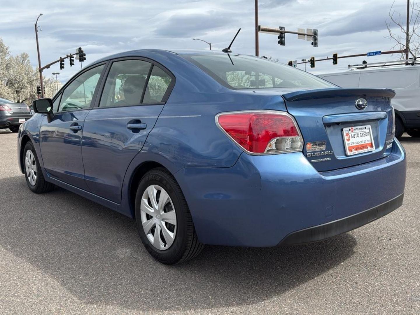 2016 BLUE Subaru Impreza Base (JF1GJAA64GG) with an 4 Cyl, 2.0L engine, Manual transmission, located at 10890 W. Colfax Ave., Lakewood, CO, 80215, (303) 274-7692, 39.739914, -105.120132 - Photo#6
