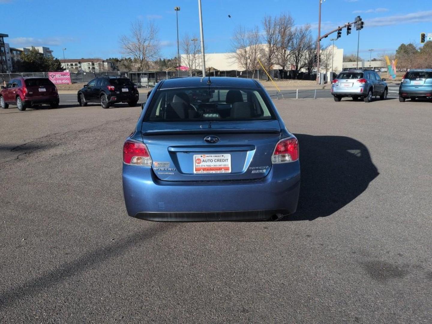 2016 BLUE Subaru Impreza Base (JF1GJAA64GG) with an 4 Cyl, 2.0L engine, Manual 5-Speed transmission, located at 10890 W. Colfax Ave., Lakewood, CO, 80215, (303) 274-7692, 39.739914, -105.120132 - Photo#5