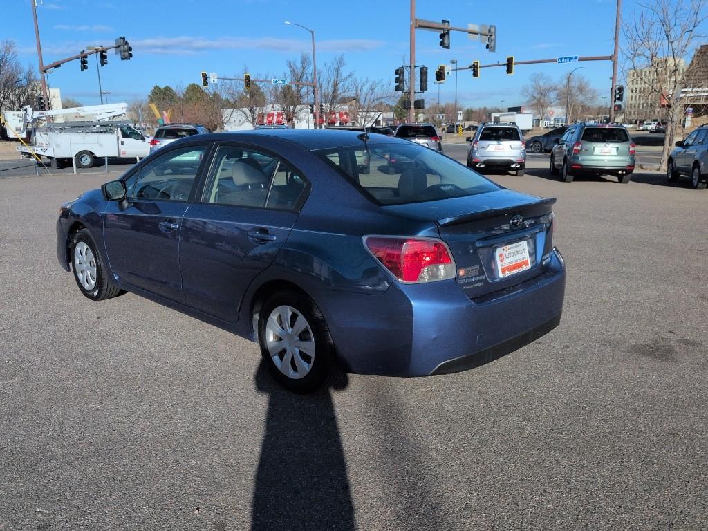 2016 BLUE Subaru Impreza Base (JF1GJAA64GG) with an 4 Cyl, 2.0L engine, Manual transmission, located at 10890 W. Colfax Ave., Lakewood, CO, 80215, (303) 274-7692, 39.739914, -105.120132 - Photo#6