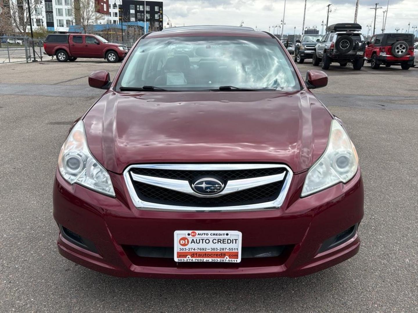 2011 RED Subaru Legacy 2.5i Limited (4S3BMCK66B3) with an 4 Cyl, 2.5L engine, Automatic transmission, located at 10890 W. Colfax Ave., Lakewood, CO, 80215, (303) 274-7692, 39.739914, -105.120132 - Photo#1