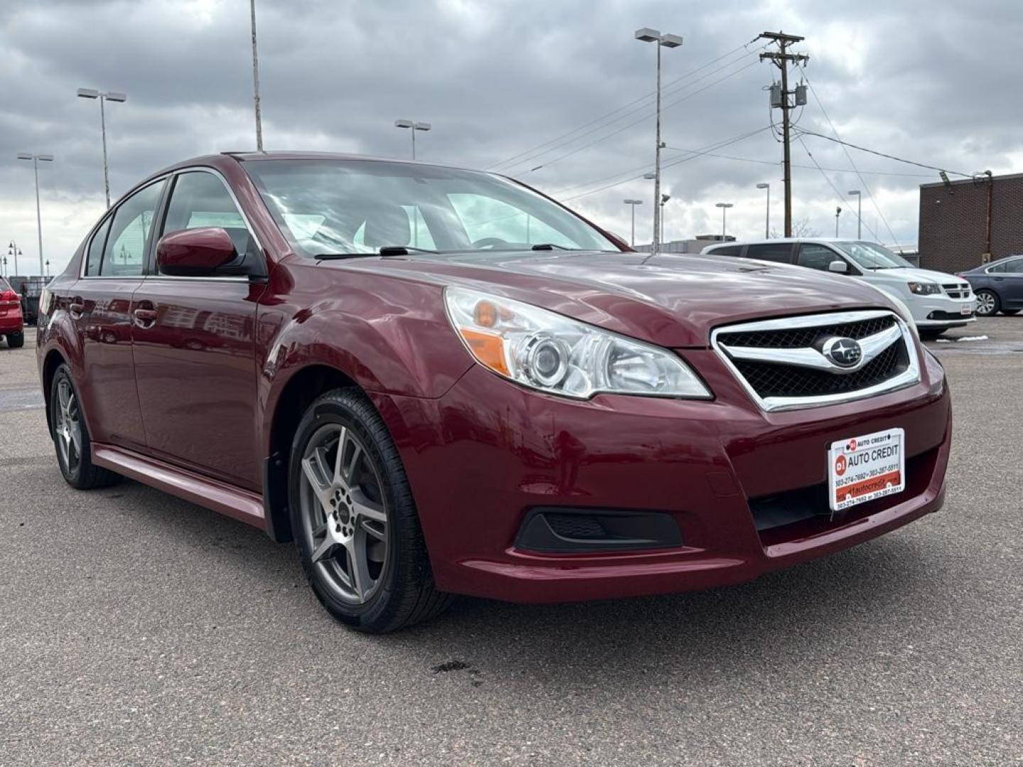 2011 RED Subaru Legacy 2.5i Limited (4S3BMCK66B3) with an 4 Cyl, 2.5L engine, Automatic transmission, located at 10890 W. Colfax Ave., Lakewood, CO, 80215, (303) 274-7692, 39.739914, -105.120132 - Photo#2