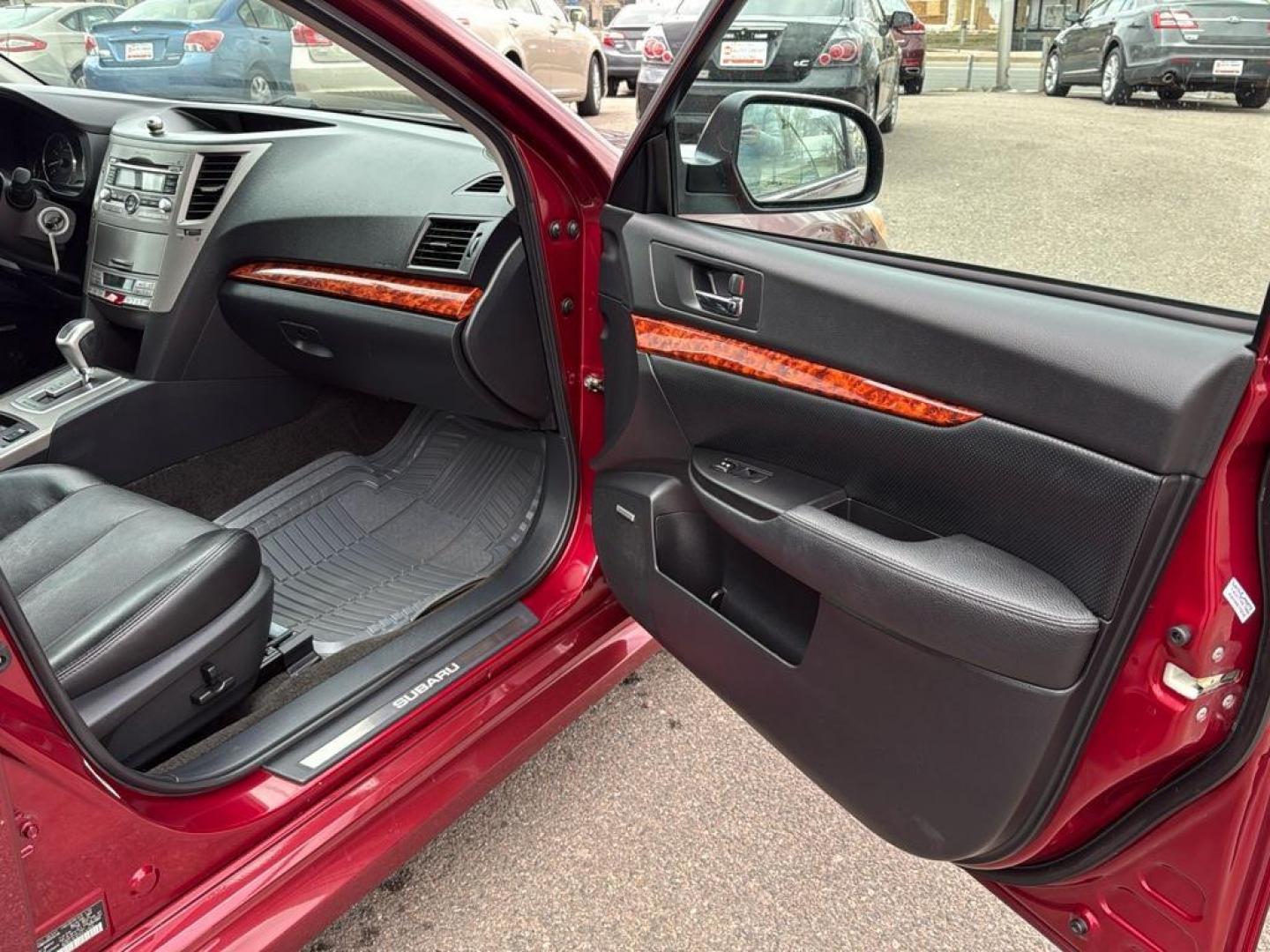 2011 RED Subaru Legacy 2.5i Limited (4S3BMCK66B3) with an 4 Cyl, 2.5L engine, Automatic transmission, located at 10890 W. Colfax Ave., Lakewood, CO, 80215, (303) 274-7692, 39.739914, -105.120132 - Photo#16