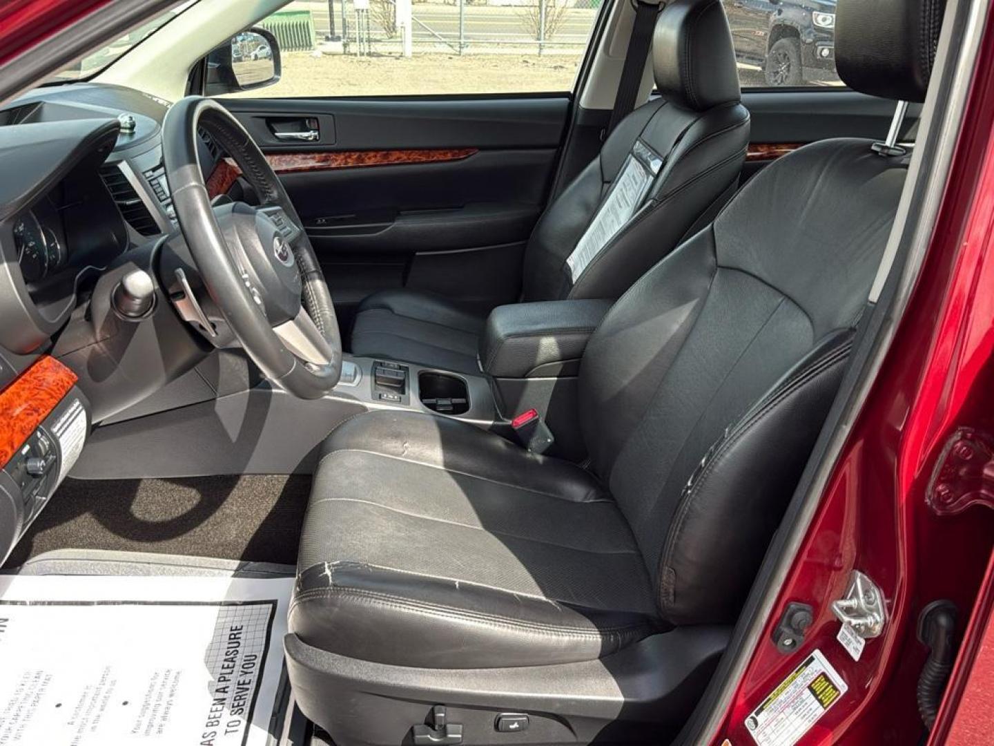 2011 RED Subaru Legacy 2.5i Limited (4S3BMCK66B3) with an 4 Cyl, 2.5L engine, Automatic transmission, located at 10890 W. Colfax Ave., Lakewood, CO, 80215, (303) 274-7692, 39.739914, -105.120132 - Photo#9
