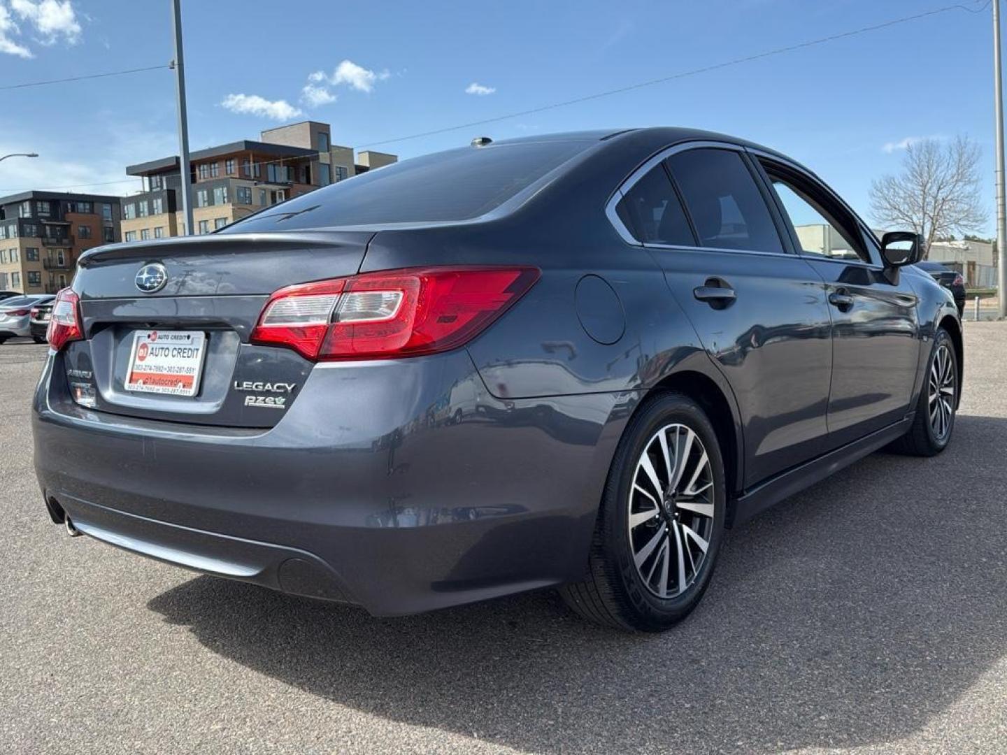 2015 GRAY Subaru Legacy 2.5i Premium (4S3BNAF64F3) with an 4 Cyl, 2.5L engine, Automatic transmission, located at 10890 W. Colfax Ave., Lakewood, CO, 80215, (303) 274-7692, 39.739914, -105.120132 - Photo#4