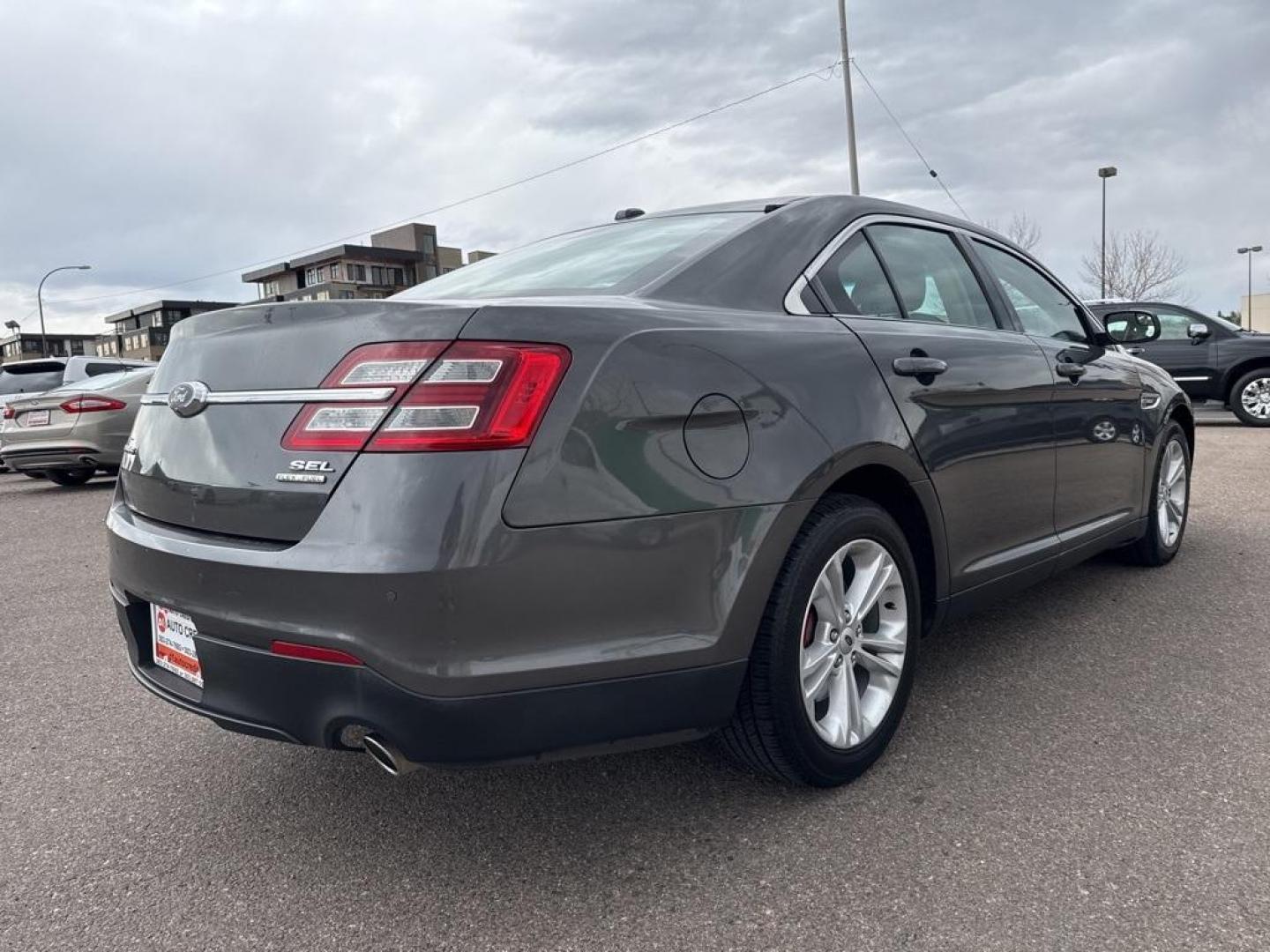 2016 GRAY Ford Taurus SEL (1FAHP2E85GG) with an V6, 3.5L engine, Automatic transmission, located at 10890 W. Colfax Ave., Lakewood, CO, 80215, (303) 274-7692, 39.739914, -105.120132 - Photo#31
