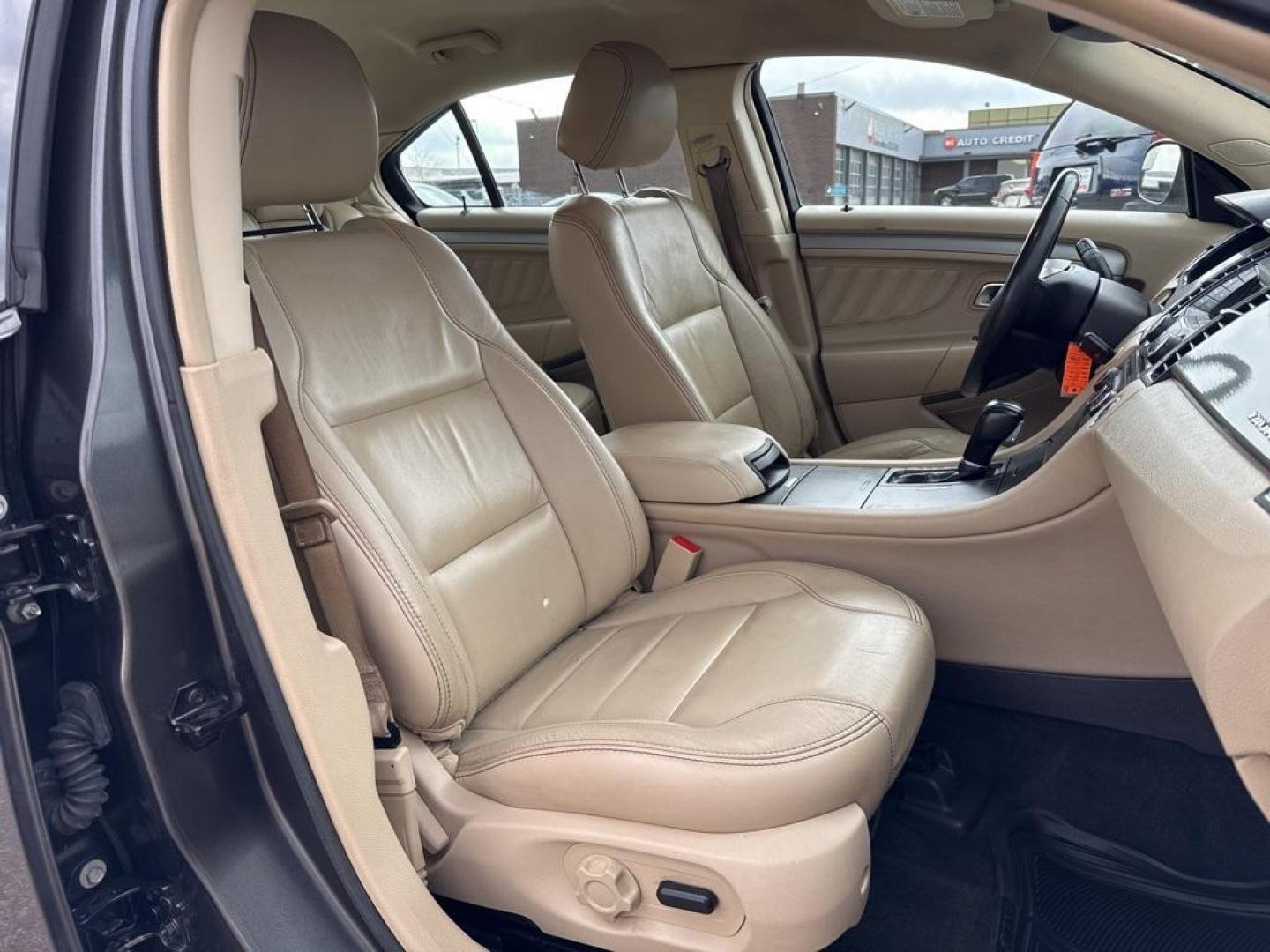 2016 GRAY Ford Taurus SEL (1FAHP2E85GG) with an V6, 3.5L engine, Automatic transmission, located at 10890 W. Colfax Ave., Lakewood, CO, 80215, (303) 274-7692, 39.739914, -105.120132 - Photo#42