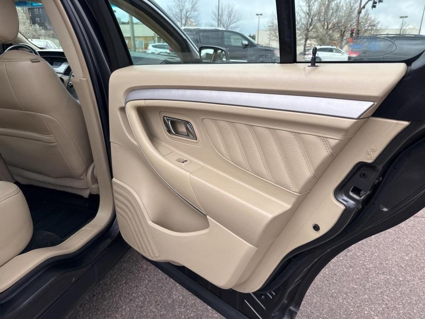 2016 GRAY Ford Taurus SEL (1FAHP2E85GG) with an V6, 3.5L engine, Automatic transmission, located at 10890 W. Colfax Ave., Lakewood, CO, 80215, (303) 274-7692, 39.739914, -105.120132 - Photo#45