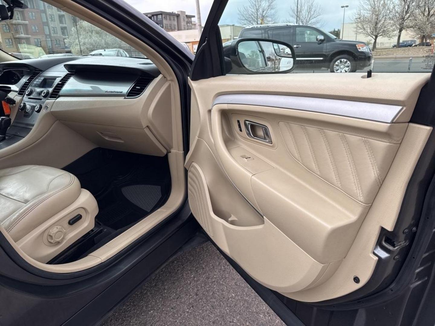 2016 GRAY Ford Taurus SEL (1FAHP2E85GG) with an V6, 3.5L engine, Automatic transmission, located at 10890 W. Colfax Ave., Lakewood, CO, 80215, (303) 274-7692, 39.739914, -105.120132 - Photo#48