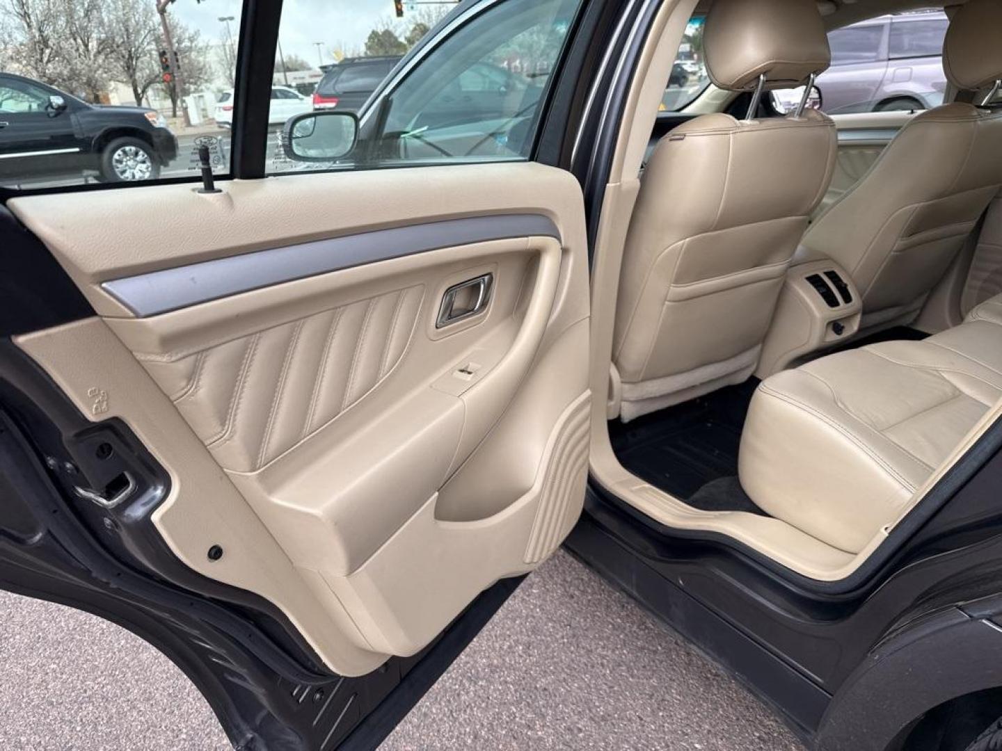 2016 GRAY Ford Taurus SEL (1FAHP2E85GG) with an V6, 3.5L engine, Automatic transmission, located at 10890 W. Colfax Ave., Lakewood, CO, 80215, (303) 274-7692, 39.739914, -105.120132 - Photo#49