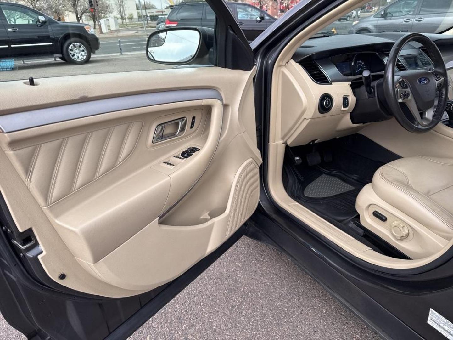2016 GRAY Ford Taurus SEL (1FAHP2E85GG) with an V6, 3.5L engine, Automatic transmission, located at 10890 W. Colfax Ave., Lakewood, CO, 80215, (303) 274-7692, 39.739914, -105.120132 - Photo#50