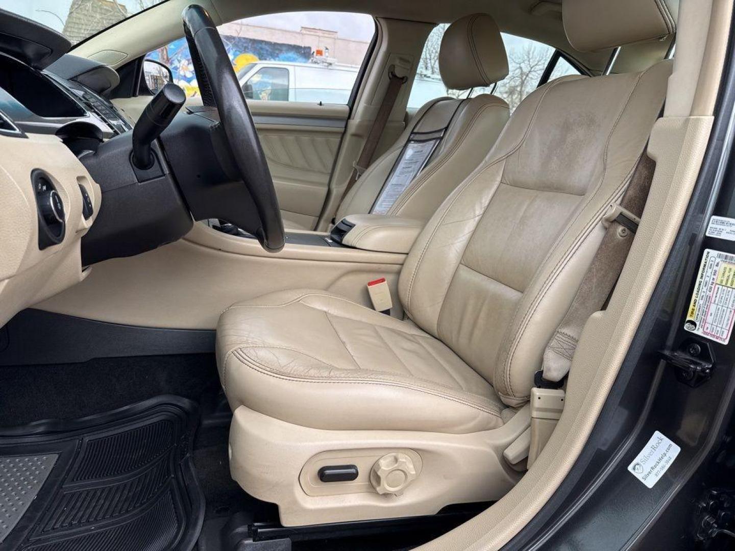 2016 GRAY Ford Taurus SEL (1FAHP2E85GG) with an V6, 3.5L engine, Automatic transmission, located at 10890 W. Colfax Ave., Lakewood, CO, 80215, (303) 274-7692, 39.739914, -105.120132 - Photo#14