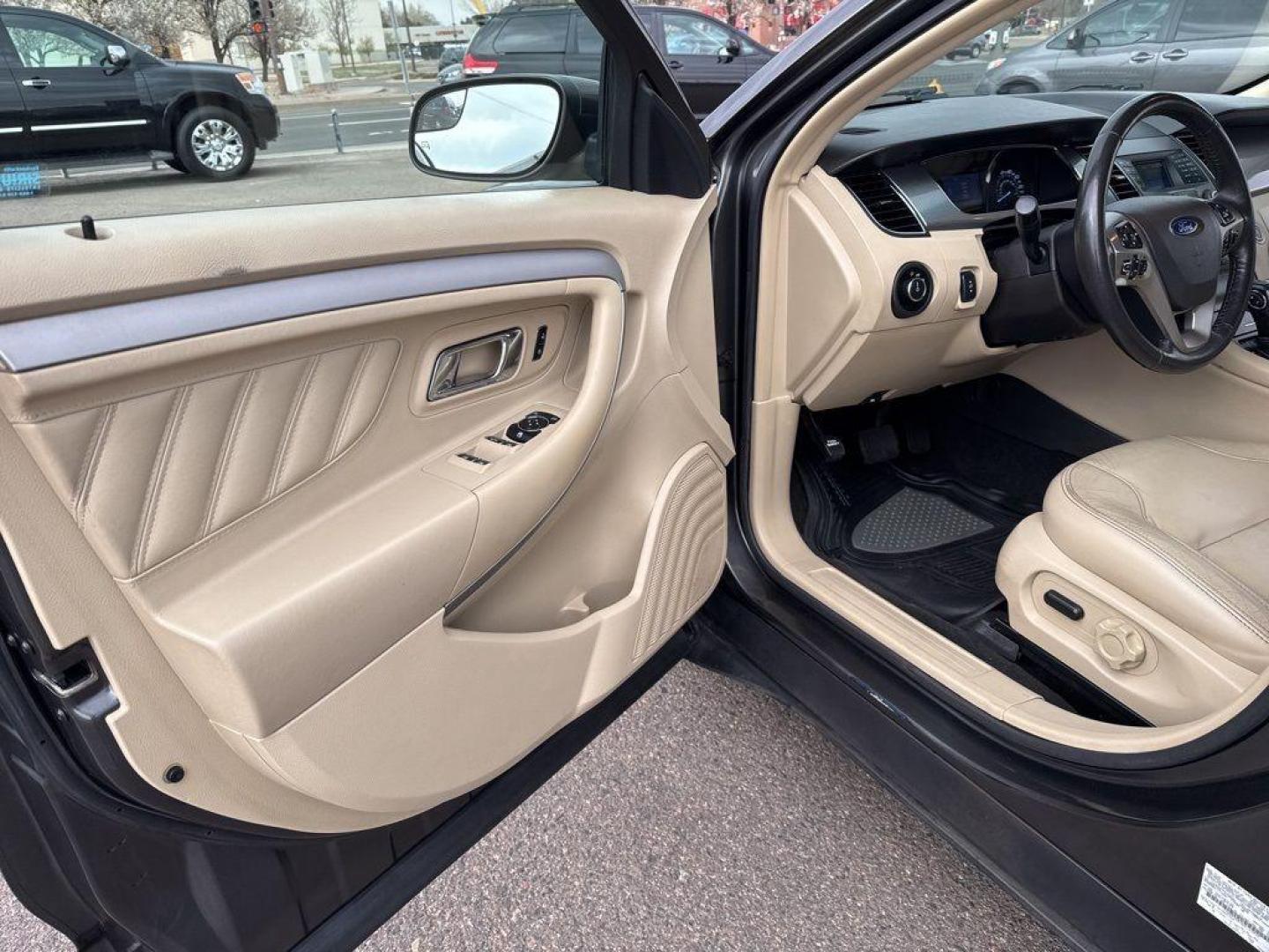 2016 GRAY Ford Taurus SEL (1FAHP2E85GG) with an V6, 3.5L engine, Automatic transmission, located at 10890 W. Colfax Ave., Lakewood, CO, 80215, (303) 274-7692, 39.739914, -105.120132 - Photo#23
