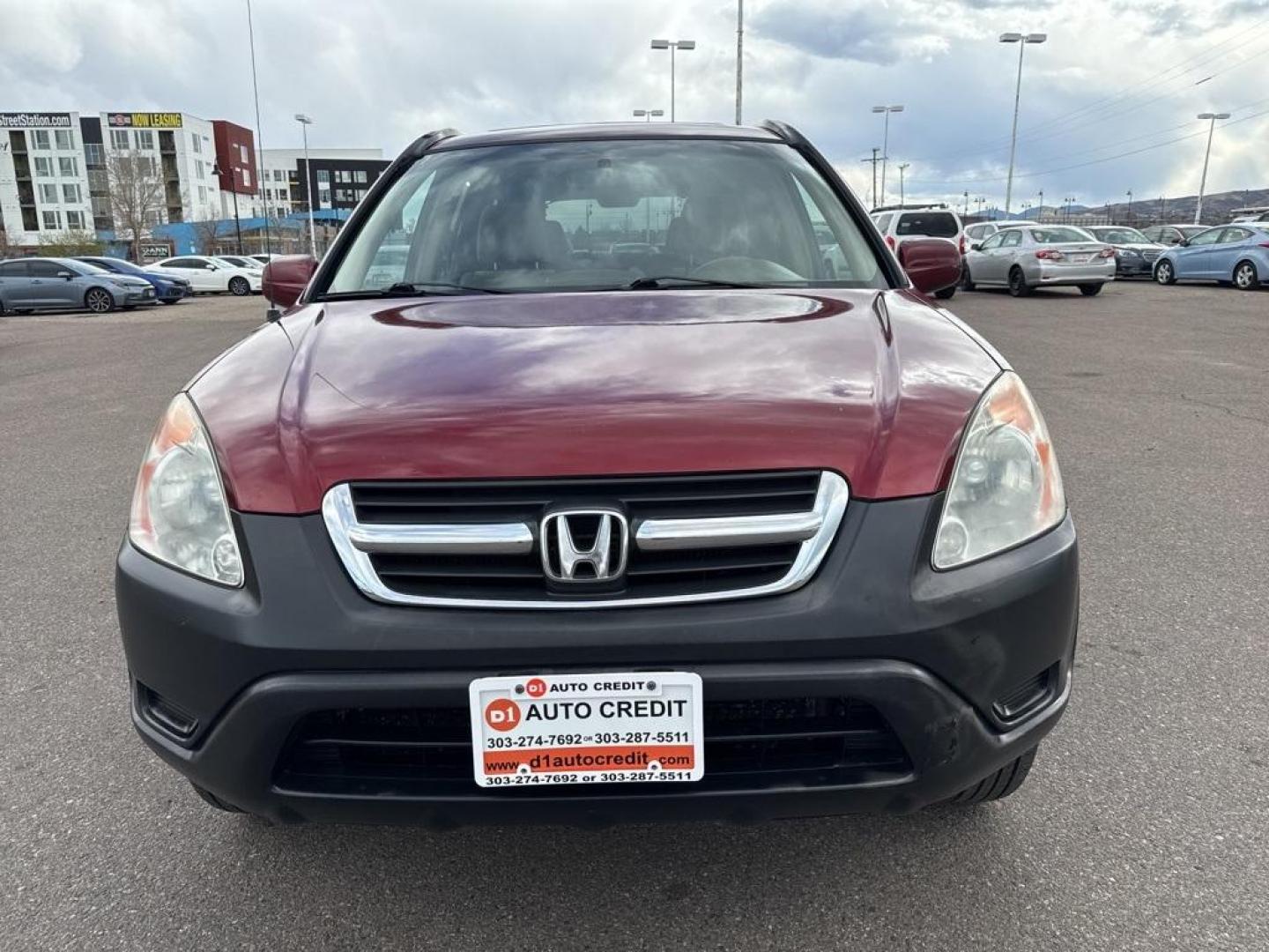 2004 Chianti Red Pearl /Saddle Honda CR-V EX (JHLRD78854C) with an 2.4L I4 SMPI DOHC engine, Automatic transmission, located at 10890 W. Colfax Ave., Lakewood, CO, 80215, (303) 274-7692, 39.739914, -105.120132 - 2004 Honda CR-V AWD AWD.<br><br>D1 Auto NEVER charges dealer fees! All cars have clean titles and have been inspected for mechanical issues. We have financing for everyone. Good credit, bad credit, first time buyers.<br><br>Please call Lakewood Location 303-274-7692 or Thornton 303-287-5511 to sched - Photo#1