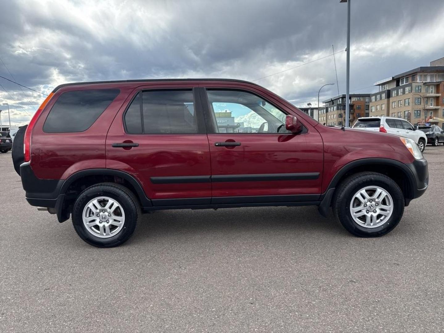 2004 Chianti Red Pearl /Saddle Honda CR-V EX (JHLRD78854C) with an 2.4L I4 SMPI DOHC engine, Automatic transmission, located at 10890 W. Colfax Ave., Lakewood, CO, 80215, (303) 274-7692, 39.739914, -105.120132 - 2004 Honda CR-V AWD AWD.<br><br>D1 Auto NEVER charges dealer fees! All cars have clean titles and have been inspected for mechanical issues. We have financing for everyone. Good credit, bad credit, first time buyers.<br><br>Please call Lakewood Location 303-274-7692 or Thornton 303-287-5511 to sched - Photo#3