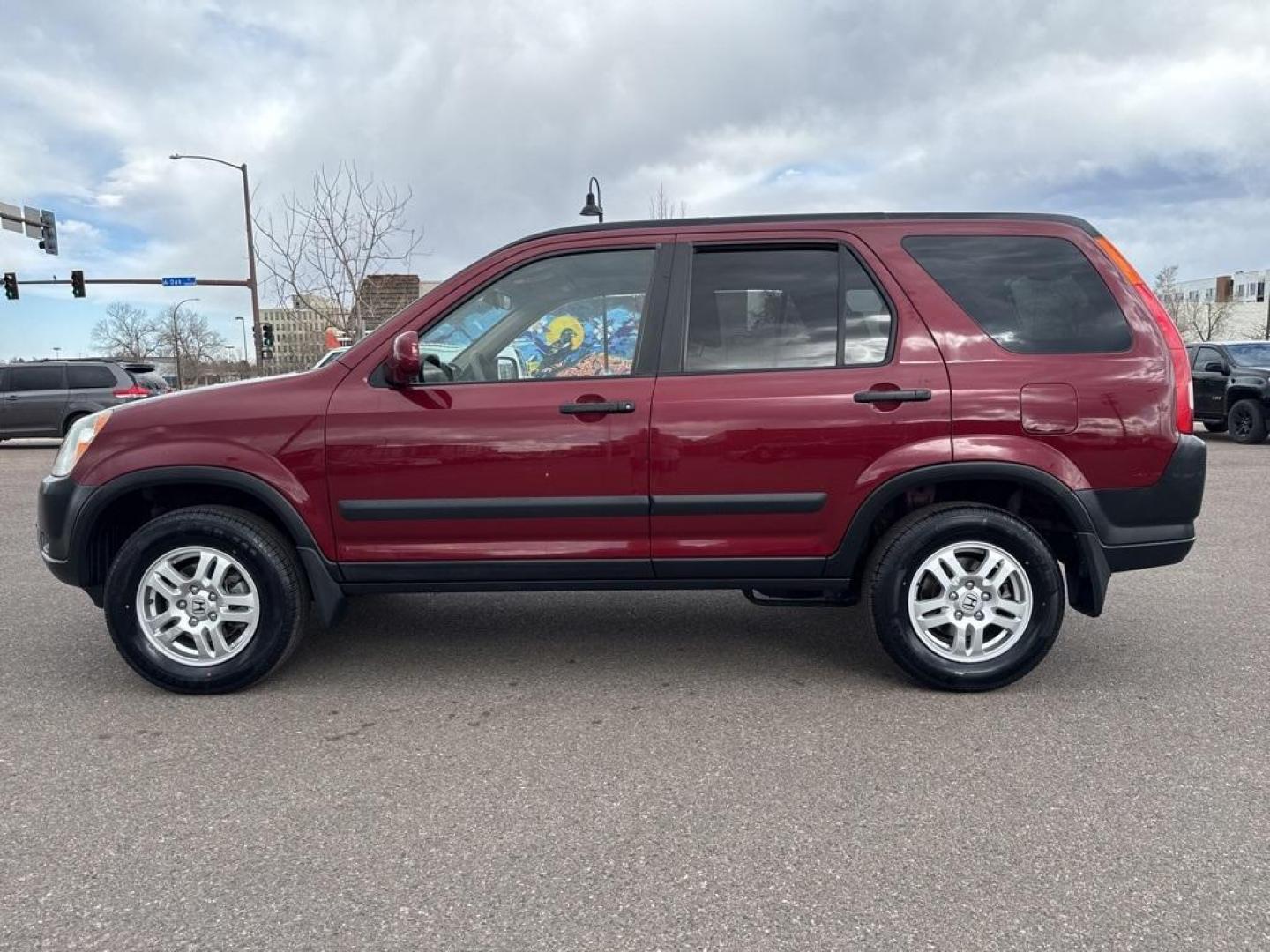 2004 Chianti Red Pearl /Saddle Honda CR-V EX (JHLRD78854C) with an 2.4L I4 SMPI DOHC engine, Automatic transmission, located at 10890 W. Colfax Ave., Lakewood, CO, 80215, (303) 274-7692, 39.739914, -105.120132 - 2004 Honda CR-V AWD AWD.<br><br>D1 Auto NEVER charges dealer fees! All cars have clean titles and have been inspected for mechanical issues. We have financing for everyone. Good credit, bad credit, first time buyers.<br><br>Please call Lakewood Location 303-274-7692 or Thornton 303-287-5511 to sched - Photo#7