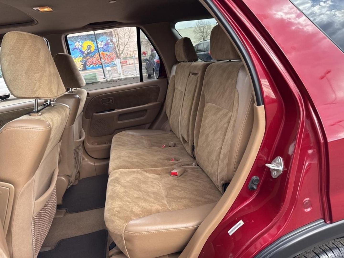 2004 Chianti Red Pearl /Saddle Honda CR-V EX (JHLRD78854C) with an 2.4L I4 SMPI DOHC engine, Automatic transmission, located at 10890 W. Colfax Ave., Lakewood, CO, 80215, (303) 274-7692, 39.739914, -105.120132 - 2004 Honda CR-V AWD AWD.<br><br>D1 Auto NEVER charges dealer fees! All cars have clean titles and have been inspected for mechanical issues. We have financing for everyone. Good credit, bad credit, first time buyers.<br><br>Please call Lakewood Location 303-274-7692 or Thornton 303-287-5511 to sched - Photo#18