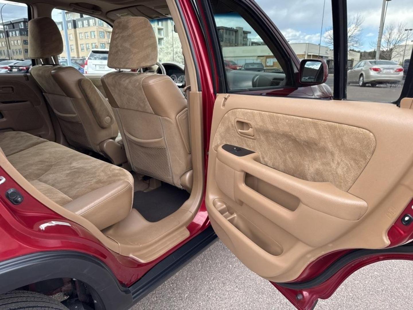 2004 Chianti Red Pearl /Saddle Honda CR-V EX (JHLRD78854C) with an 2.4L I4 SMPI DOHC engine, Automatic transmission, located at 10890 W. Colfax Ave., Lakewood, CO, 80215, (303) 274-7692, 39.739914, -105.120132 - 2004 Honda CR-V AWD AWD.<br><br>D1 Auto NEVER charges dealer fees! All cars have clean titles and have been inspected for mechanical issues. We have financing for everyone. Good credit, bad credit, first time buyers.<br><br>Please call Lakewood Location 303-274-7692 or Thornton 303-287-5511 to sched - Photo#20