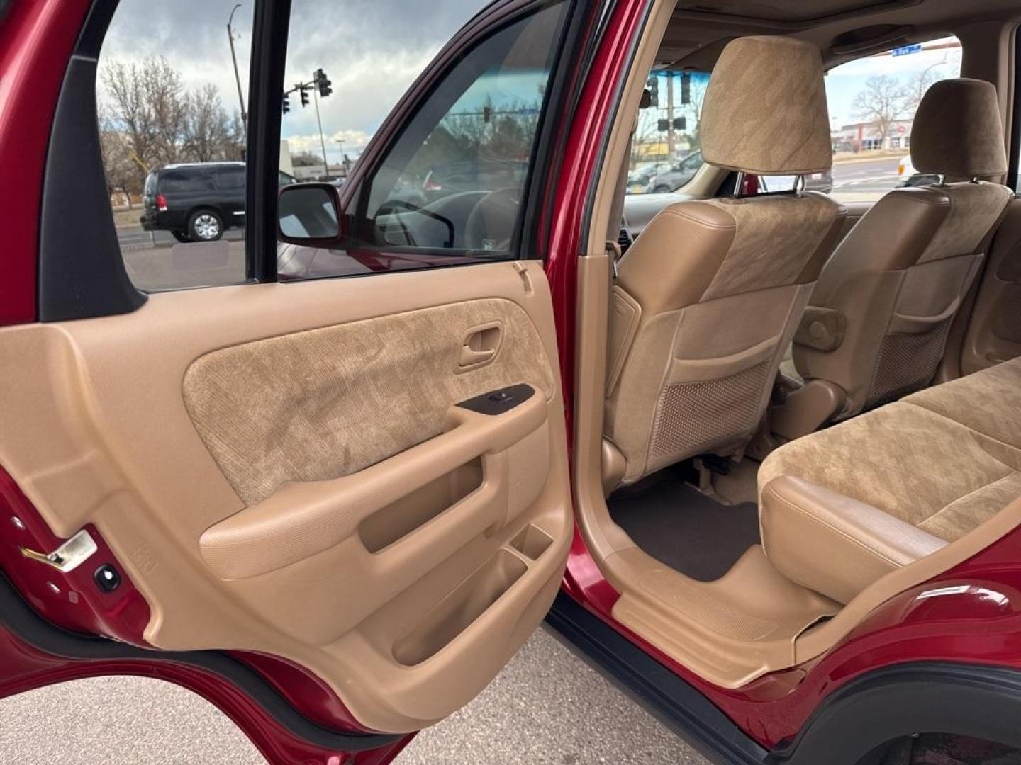 2004 Chianti Red Pearl /Saddle Honda CR-V EX (JHLRD78854C) with an 2.4L I4 SMPI DOHC engine, Automatic transmission, located at 10890 W. Colfax Ave., Lakewood, CO, 80215, (303) 274-7692, 39.739914, -105.120132 - 2004 Honda CR-V AWD AWD.<br><br>D1 Auto NEVER charges dealer fees! All cars have clean titles and have been inspected for mechanical issues. We have financing for everyone. Good credit, bad credit, first time buyers.<br><br>Please call Lakewood Location 303-274-7692 or Thornton 303-287-5511 to sched - Photo#21